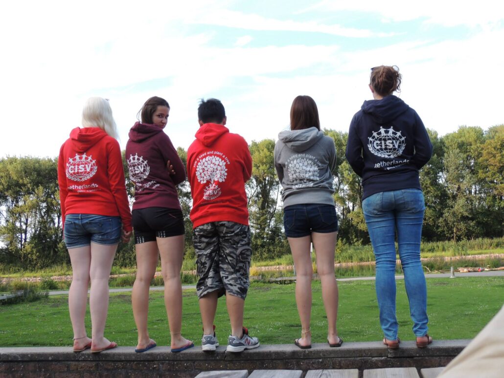 CISV kamp deelnemers